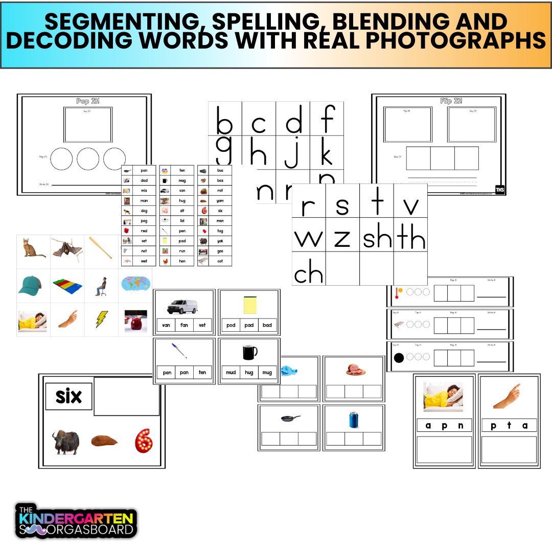 CVC Word Work Centers