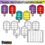 Spring Popsicle CVC Games | Phonics Games for Centers