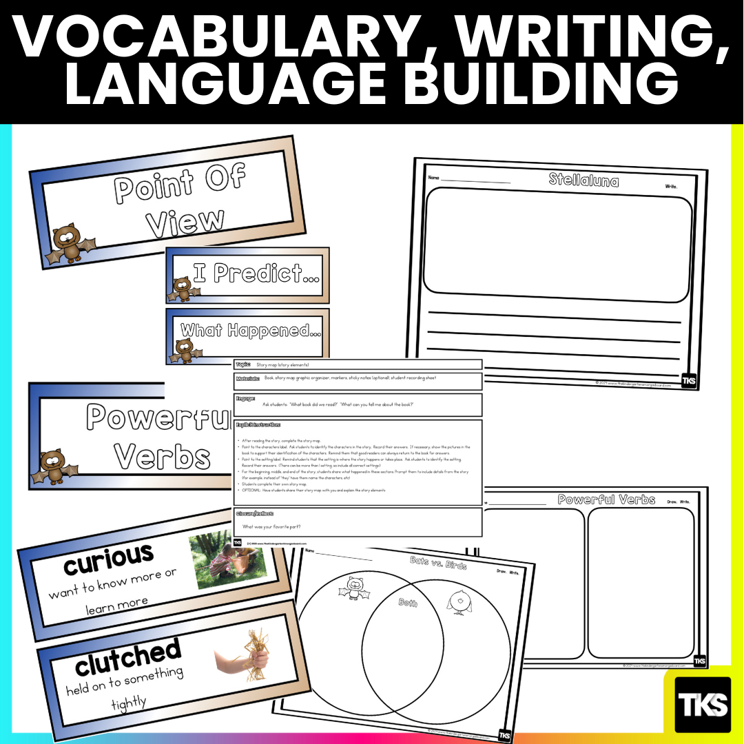 Stellaluna - Reading Comprehension Strategies & Activities - Read It Up!