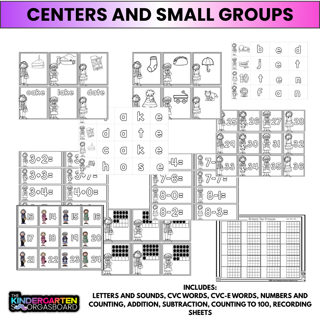 100th Day of School: 100th Day Activities And Centers