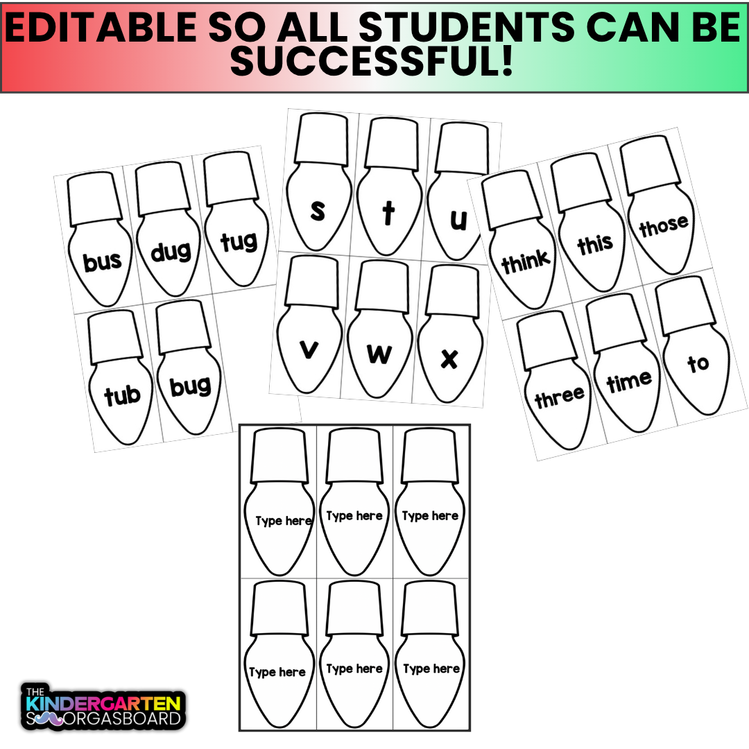 Christmas Craft-Christmas Phonics Project