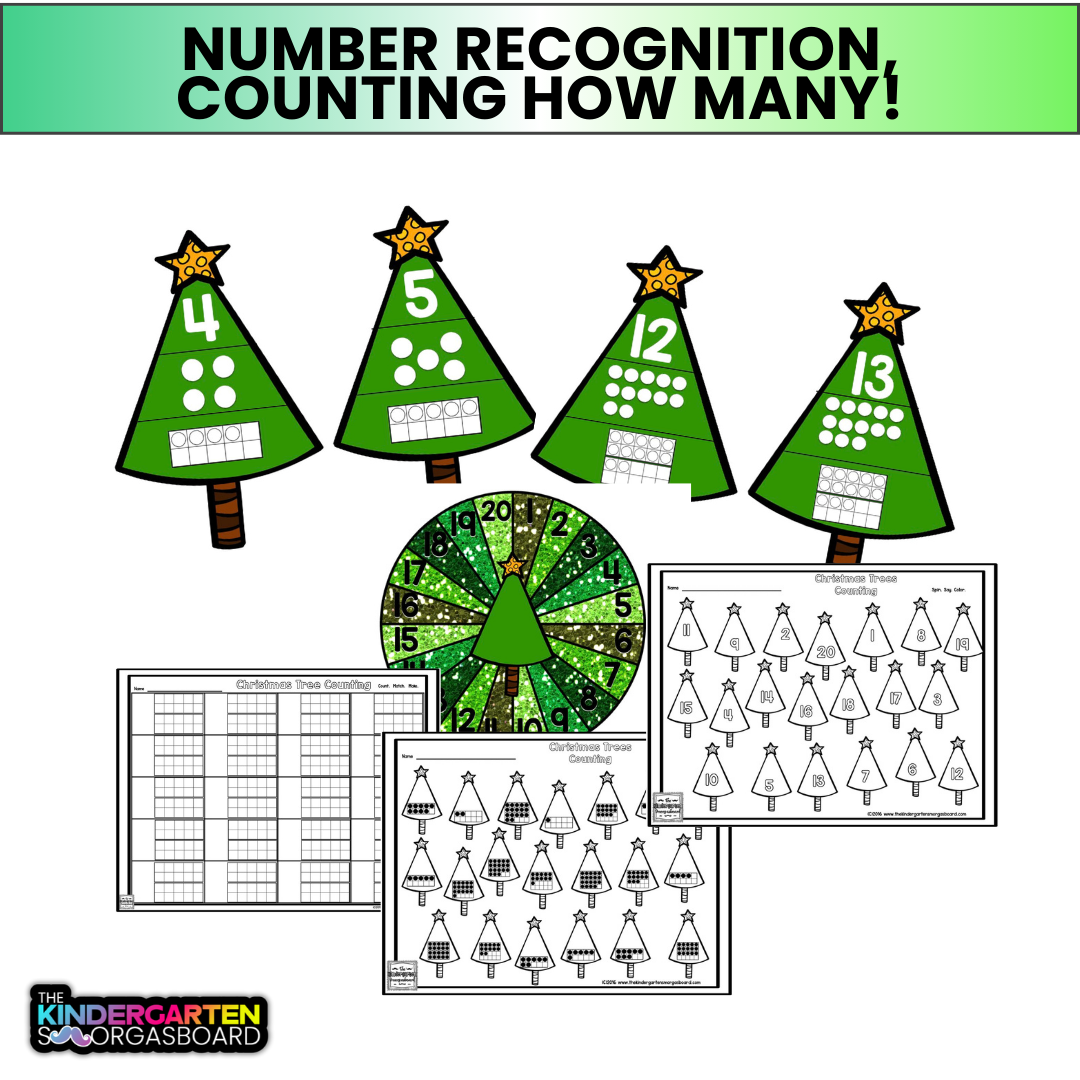 Christmas Tree Numbers & Counting