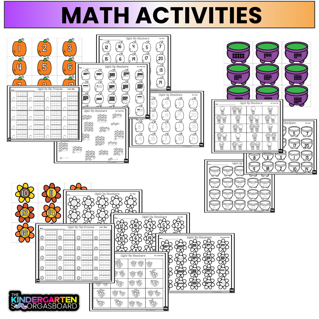 Flashlight Activities: October Flashlight Games And Light Table Activities