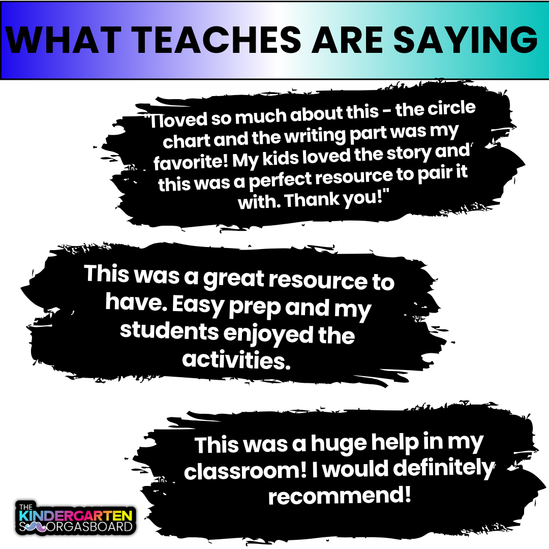 Squirrel's New Year's Resolution Comprehension, Writing Kindergarten