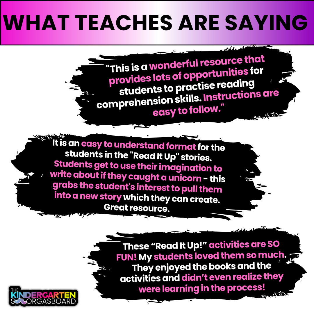 How to Catch a Unicorn Activities-Read Aloud Comprehension-Science of Reading