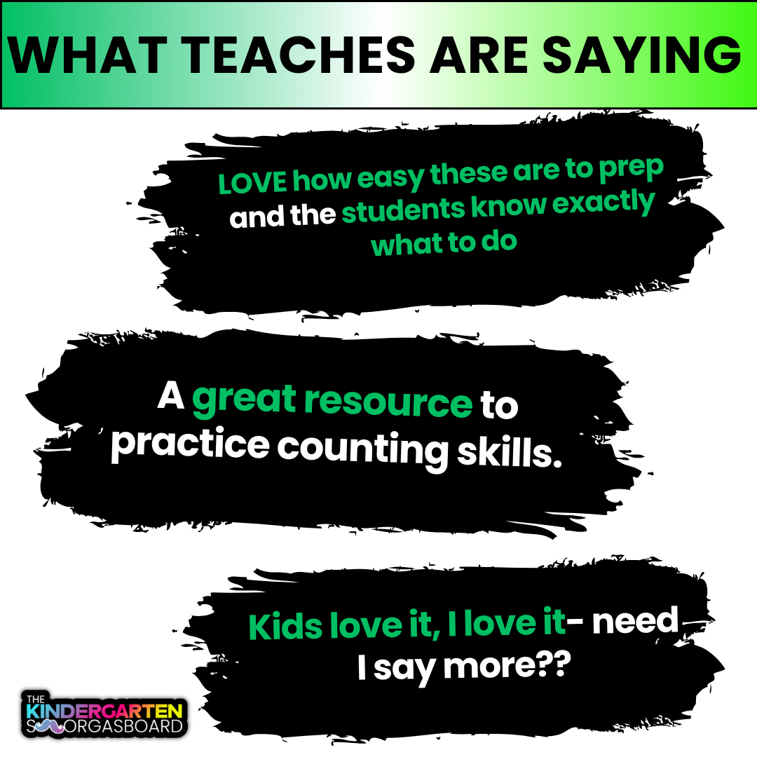 St. Patrick's Day Activities:  Shamrock Numbers and Counting