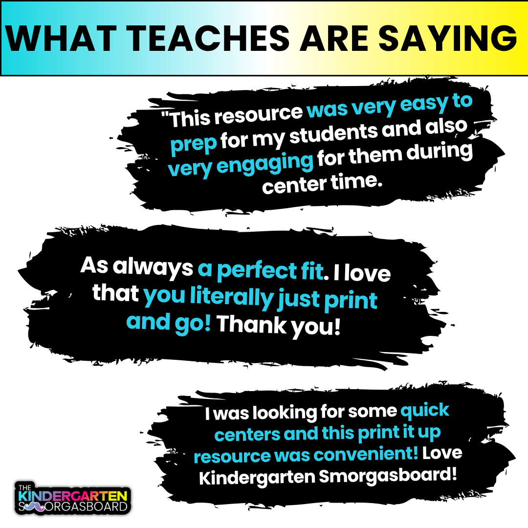 Phonics Games & Math Centers for April | 35+ Low-Prep April Activities