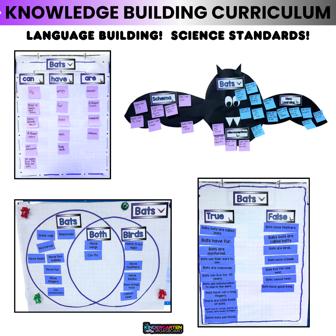 All About Bats: Science Activities for Kindergarten And First Grade