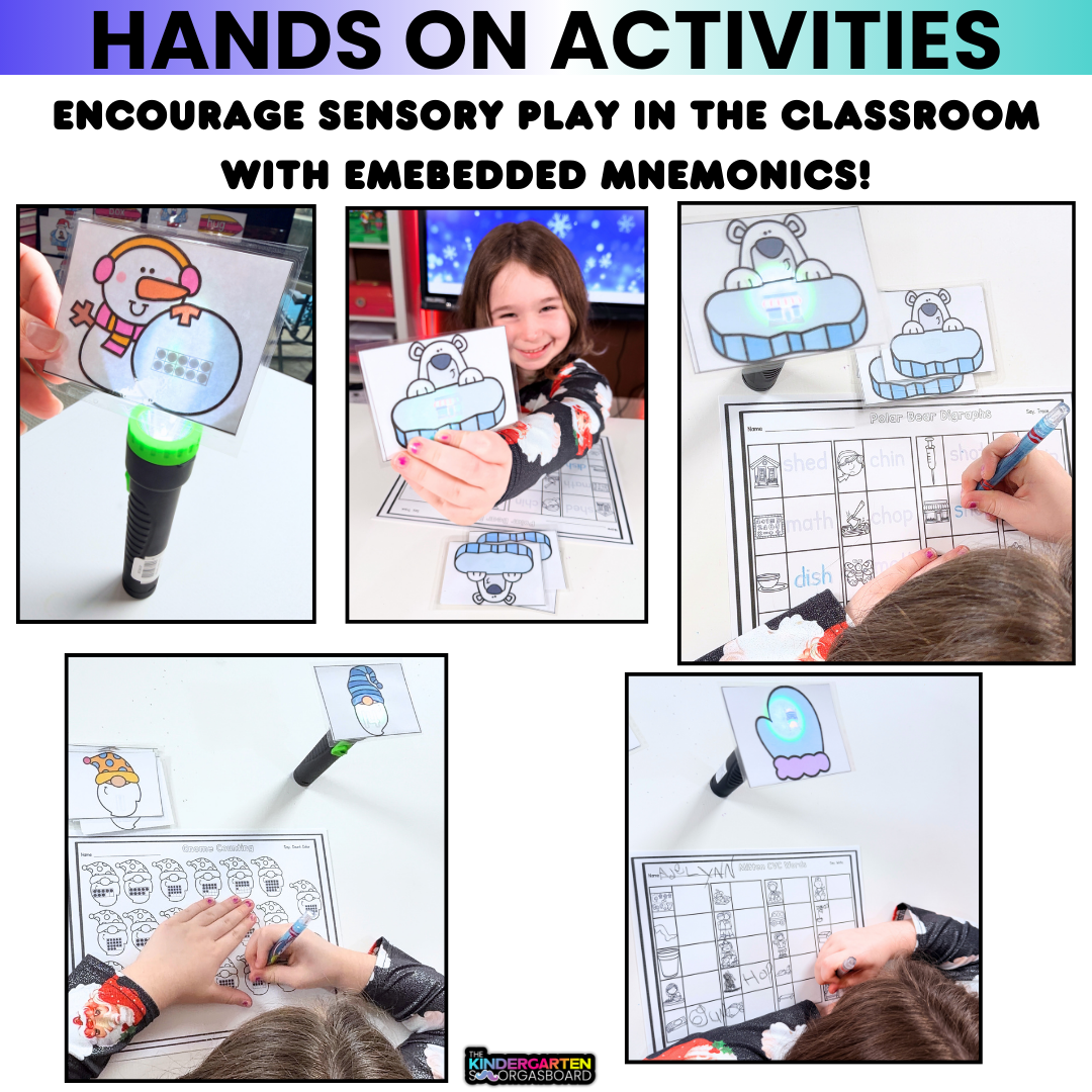 January Flashlight Activities: Light Table Activities For Winter