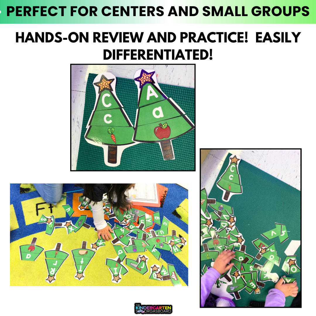 Christmas Tree Letters & Sounds