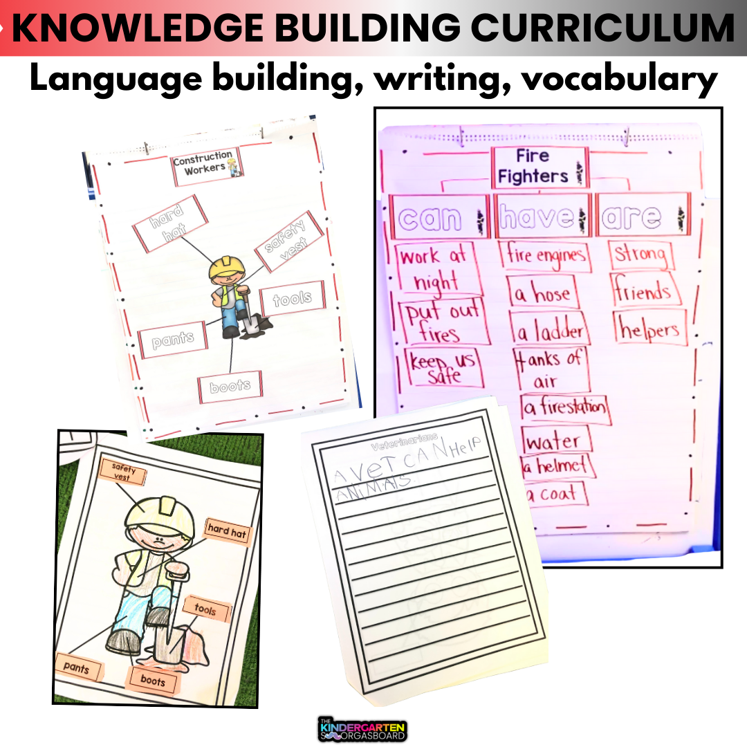 Community Helpers: A Research and Writing Project PLUS Centers!