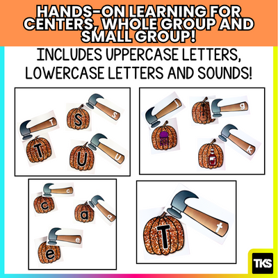 Pumpkin Activities: Letters And Sounds! Smashing Pumpkins!