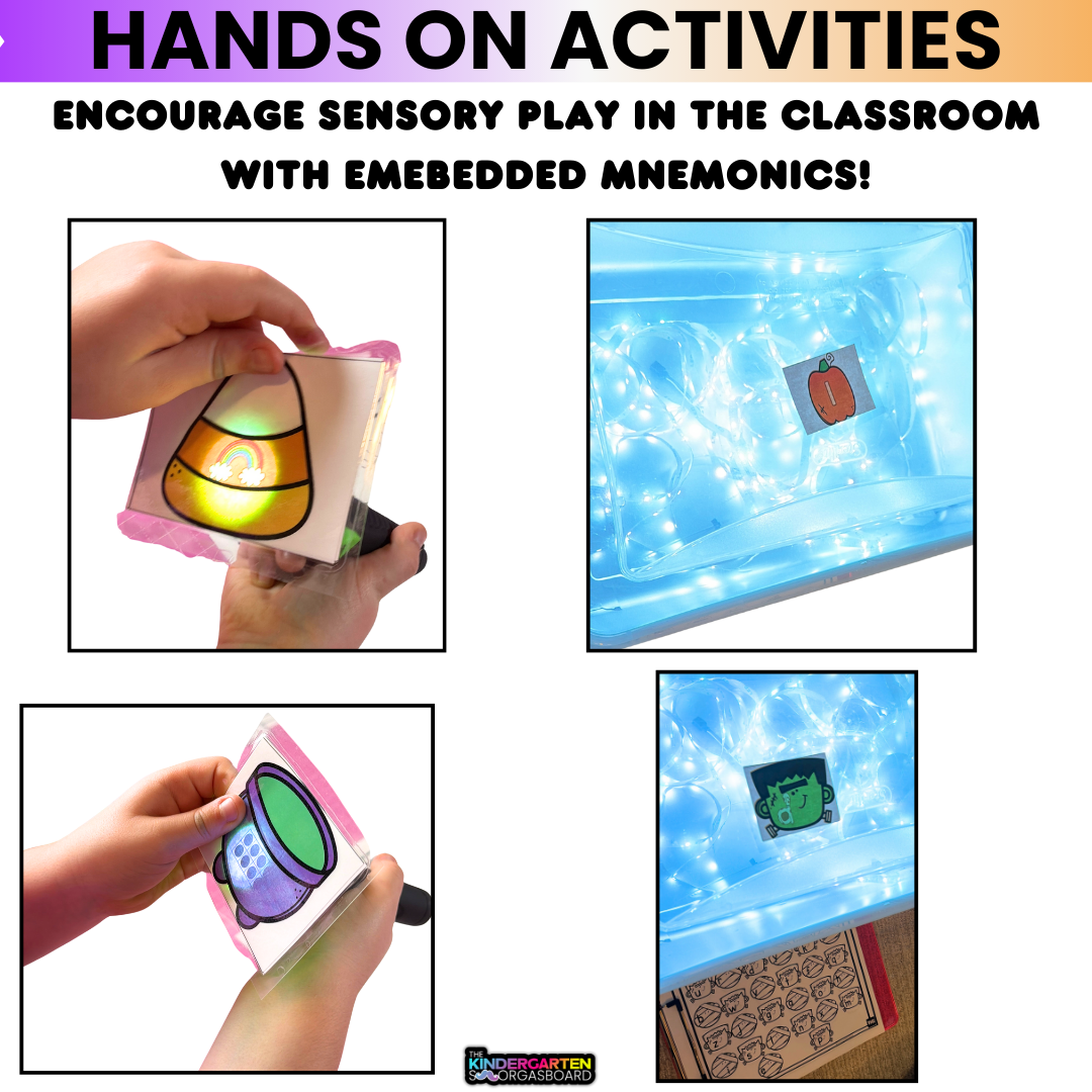 Flashlight Activities: October Flashlight Games And Light Table Activities