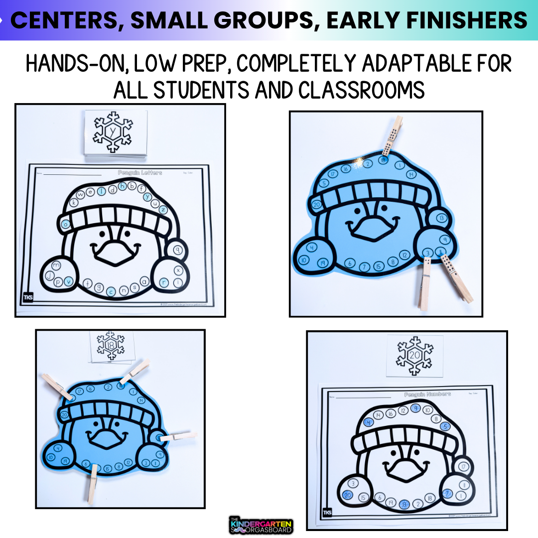 January Activities: Math And Phonics Printables With 50 Activities