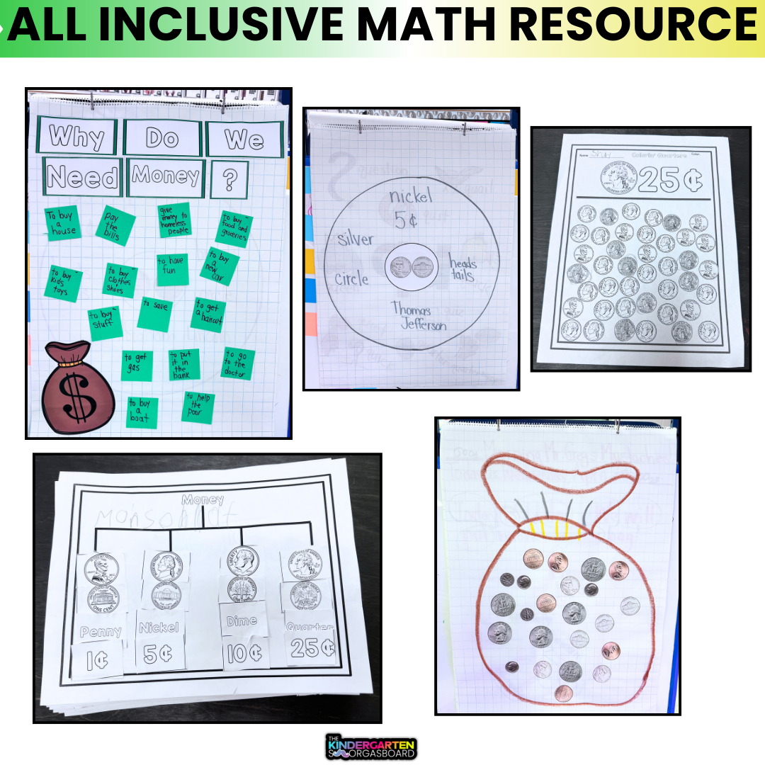 Money: Counting Money And Money Worksheets