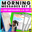 Morning Messages: Set 2