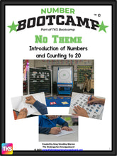 Number Bootcamp: Numbers and Counting 1-20 (No Theme)