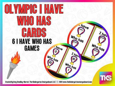 Olympic-Themed I Have, Who Has? Games