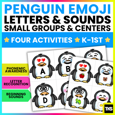 Penguin Emoji Letters & Sounds