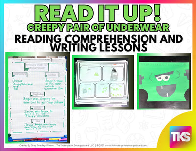 Creepy Pair of Underwear - Reading Comprehension Strategies & Activities - Read It Up!