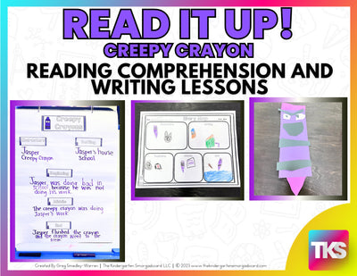 Creepy Crayon - Reading Comprehension Strategies & Activities