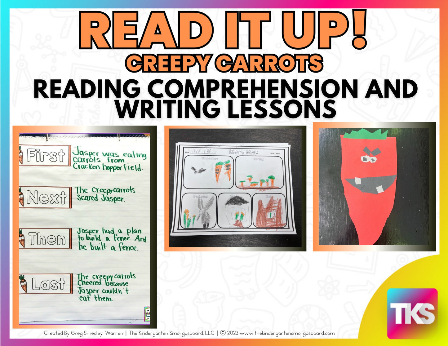 Creepy Carrots - Reading Comprehension Strategies & Activities