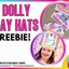 Dolly Parton Day Hats FREEBIE