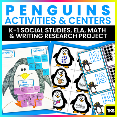 Penguins Research and Writing Project PLUS Centers!