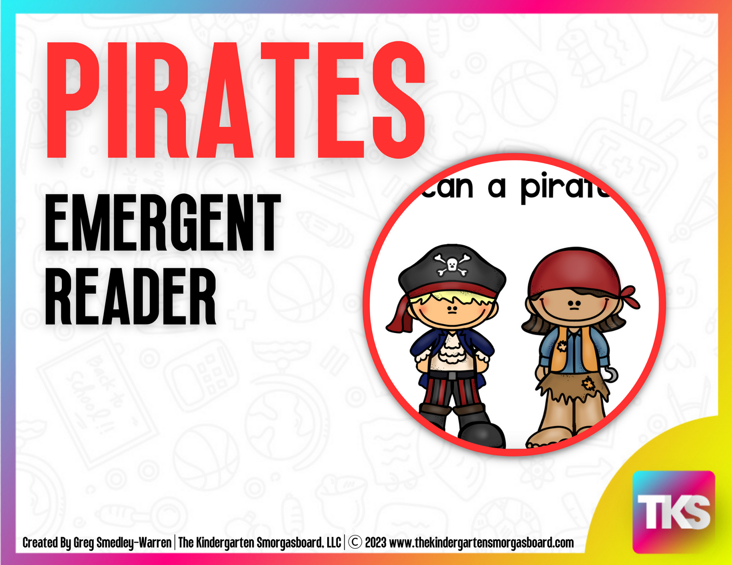 Pirates! Emergent Reader