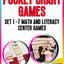 Pocket Chart Games: Set 1