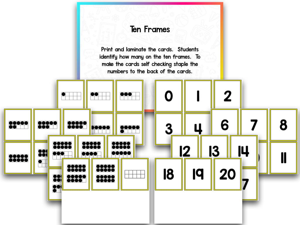 Quiz Quiz Trade: Letters, Sounds, Numbers, and Counting