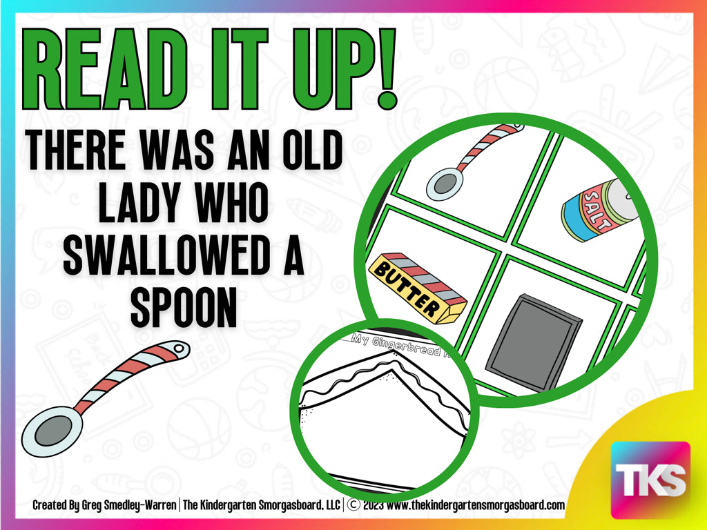 Read It Up! Old Lady Swallowed a Spoon
