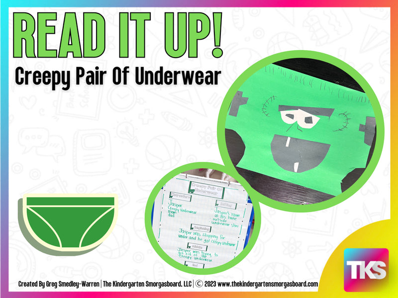 5 Fun Creepy Pair of Underwear Activities for Kindergarten & Art