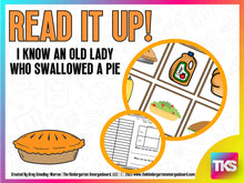 Read It Up! I Know An Old Lady Who Swallowed A Pie