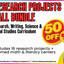 Research Project Bundle: FALL Research and Writing Curriculum