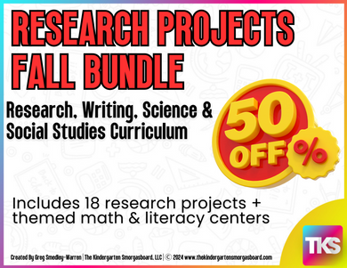 Research Project Bundle: FALL Research and Writing Curriculum