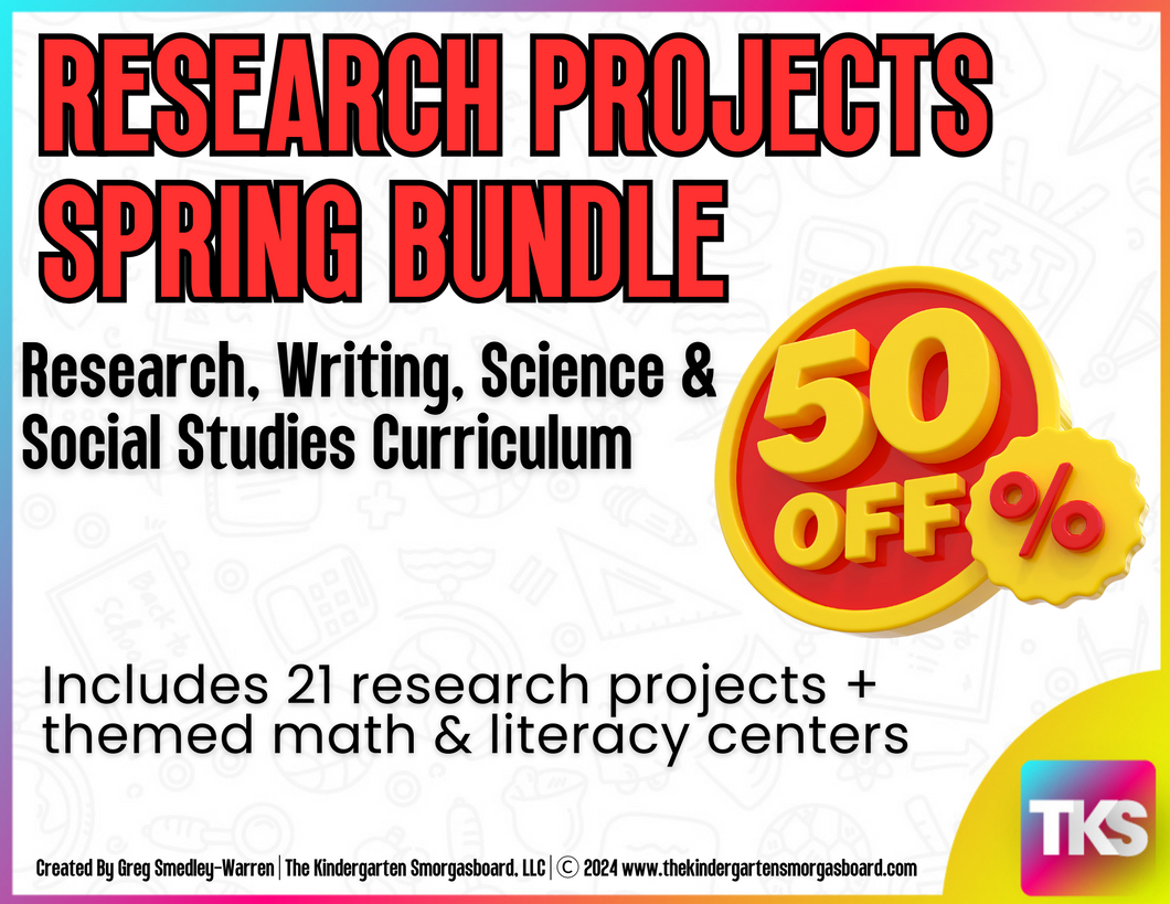 Research Project Bundle: SPRING Research and Writing Curriculum