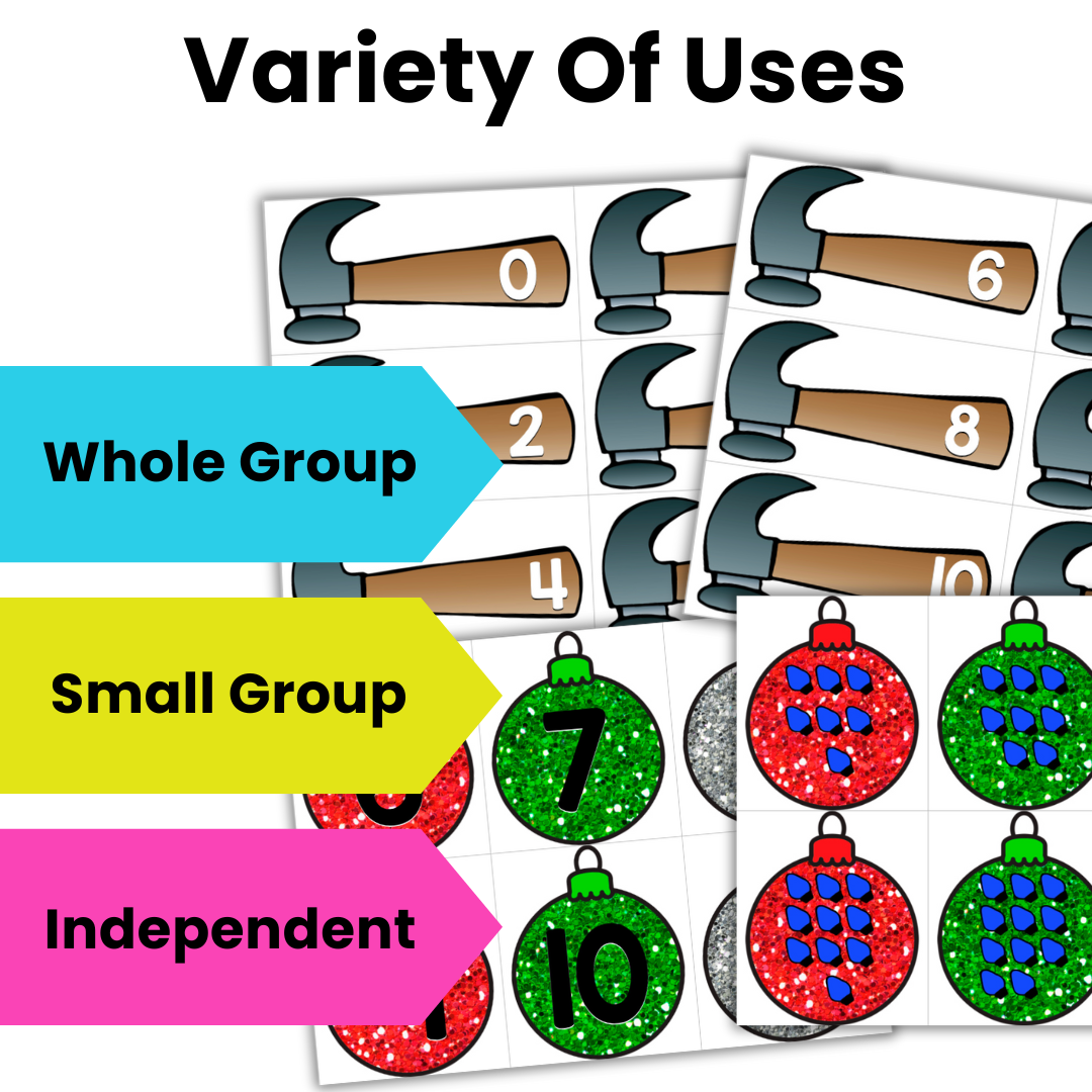 Smashing Ornaments! Christmas Numbers and Counting