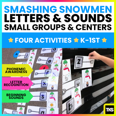 Smashing Snowmen! Letters and Sounds