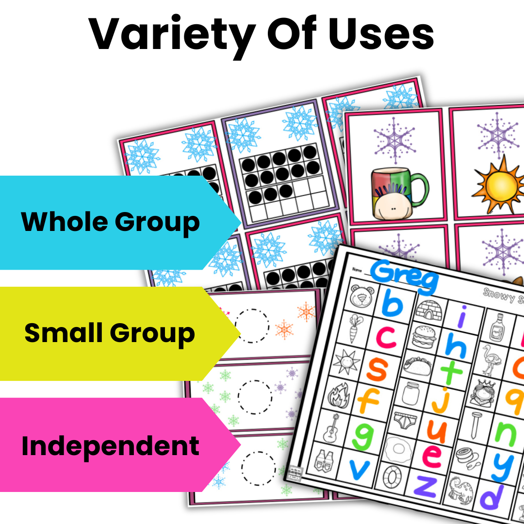 Snow! A Winter Math and Literacy Unit