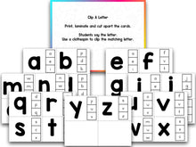 Science of Reading Letters & Sounds Centers