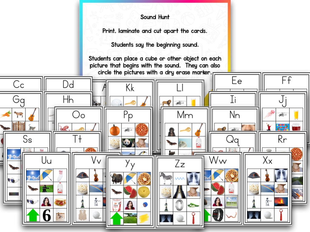 Science of Reading Letters & Sounds Centers