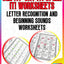 See It! Say It! Spell It! Letters & Beginning Sounds Worksheets