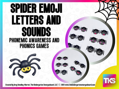 Spider Emoji Letters & Sounds