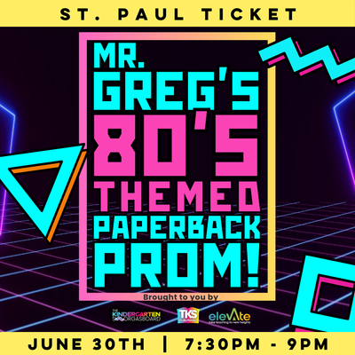 Mr. Greg's 80s Themed Party - ST. PAUL TICKET
