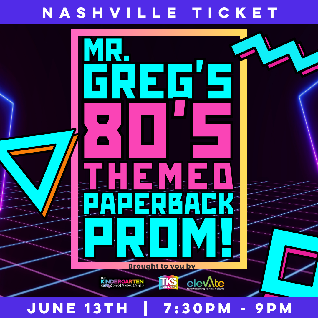 Mr. Greg's 80s Themed Party - NASHVILLE TICKET