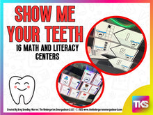 Teeth! Math and Literacy Centers