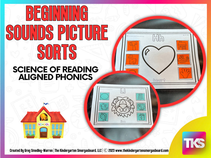 Beginning Sounds Picture Sorts