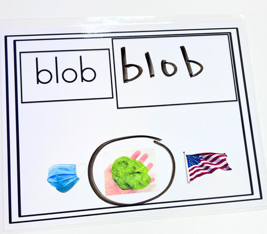 Blends and Digraphs Word Work Centers