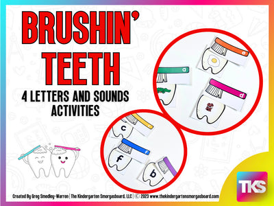 Brushing Teeth Letters and Sounds